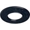 Ekena Millwork Daniela Ceiling Medallion (Fits Canopies up to 3 7/8"), 8"OD x 3 7/8"ID x 1/2"P, Midnight Dream CM08DNMDF - alternate 3